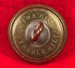 Confederate Staff Officer Coat Button - 24mm