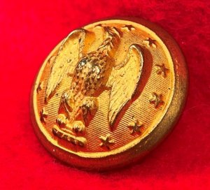 Confederate Staff Officer Coat Button
