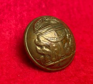 Georgia State Seal Coat Button