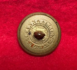 Georgia State Seal Coat Button