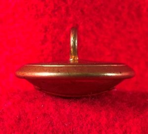 Confederate Infantry Coat Button - Lined I