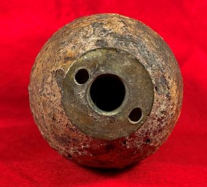 Confederate 3-Inch Bourreleted Read Shell