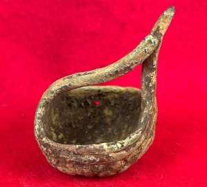 Brass Grip Cap for Single Shot Pre-Civil War Pistol Late 1700s - Early1800s - ON SALE