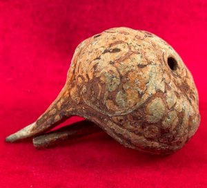 Brass Grip Cap for Single Shot Pre-Civil War Pistol Late 1700s - Early1800s