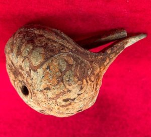 Brass Grip Cap for Single Shot Pre-Civil War Pistol Late 1700s - Early1800s - ON SALE