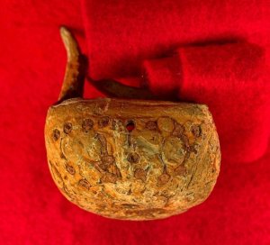 Brass Grip Cap for Single Shot Pre-Civil War Pistol Late 1700s - Early1800s - ON SALE