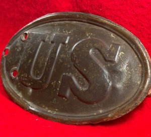 US Cartridge Box Plate Field Conversion to Waist Belt Buckle