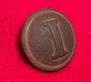 Confederate Infantry Coat Button - High Quality