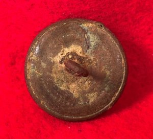Confederate Infantry Coat Button - Block "I" - High Quality