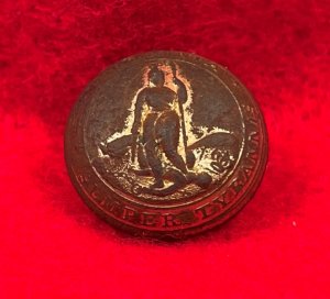 Virginia State Seal Cuff Button