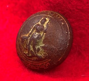 Virginia State Seal Cuff Button