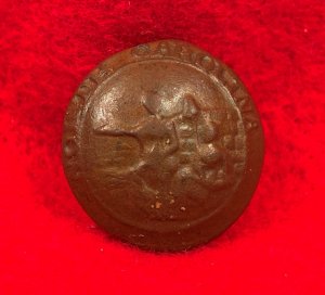 North Carolina State Seal Coat Button - Star in Channel