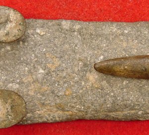 US Waist Belt Buckle - Camp Carved Artwork