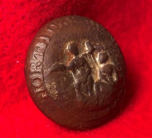 North Carolina State Seal Coat Button