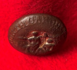 North Carolina State Seal Coat Button