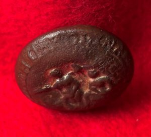 North Carolina State Seal Coat Button