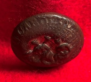 North Carolina State Seal Coat Button
