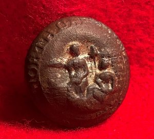 North Carolina State Seal Coat Button