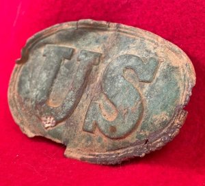 US Belt Buckle - Arrow Type Hooks