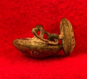 General Service Eagle Button and Navy Button on Same Bachelor Ring 