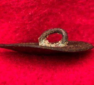 North Carolina "Sunburst" Coat Button - Shank Present