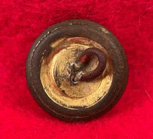 North Carolina State Seal Button - Rare Unusual 15.5 mm Size