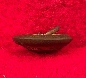 North Carolina State Seal Button - Rare Unusual 15.5 mm Size
