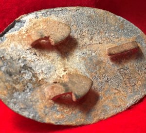 US Belt Buckle - Personalized with Carved Initials & Company