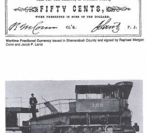 Shenandoah County in the Civil War - Numbered and Signed