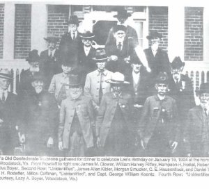 Shenandoah County in the Civil War - Numbered and Signed