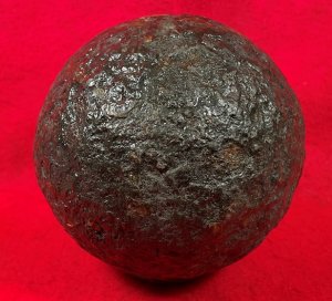 Pre-Civil War Solid Shot Cannonball - Revolutionary War - War of 1812