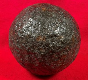 Pre-Civil War Solid Shot Cannonball - Revolutionary War - War of 1812