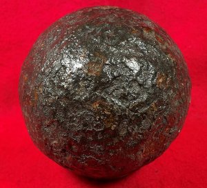 Pre-Civil War Solid Shot Cannonball - Revolutionary War - War of 1812
