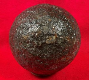 Pre-Civil War Solid Shot Cannonball - Revolutionary War - War of 1812