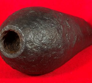 Federal 20-Pounder Parrott Shell Nose Portion - Resaca, GA
