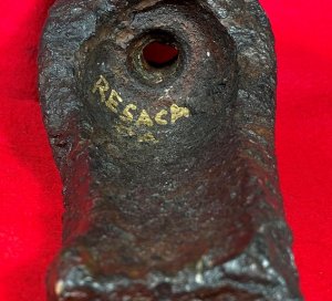 Federal 20-Pounder Parrott Shell Nose Portion - Resaca, GA