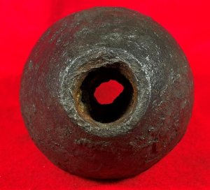 Federal 20-Pounder Parrott Shell Nose Portion - Resaca, GA