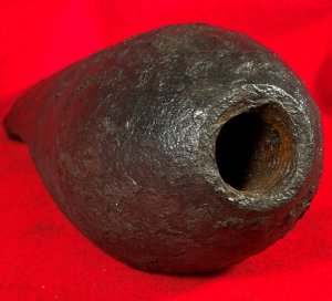 Federal 20-Pounder Parrott Shell Nose Portion - Resaca, GA