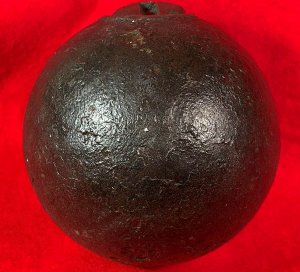 Federal12-Pounder Case-Shot with Bormann Time Fuze