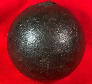 Federal12-Pounder Case-Shot with Bormann Time Fuze