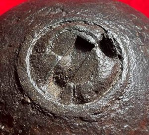 Federal12-Pounder Case-Shot with Bormann Time Fuze