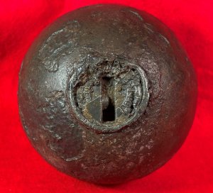 Federal 12-Pounder Case-Shot with Bormann Time Fuze with Star & Asterisk