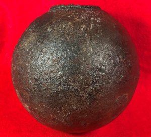 Federal 12-Pounder Case-Shot with Bormann Time Fuze with Star & Asterisk
