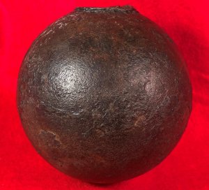 Federal 12-Pounder Case-Shot with Bormann Time Fuze with Star & Asterisk