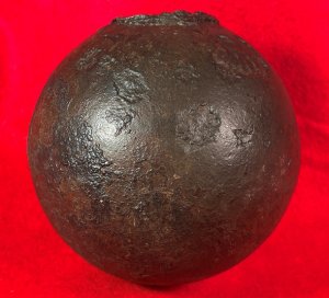 Federal 12-Pounder Case-Shot with Bormann Time Fuze with Star & Asterisk