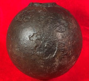 Federal 12-Pounder Case-Shot with Bormann Time Fuze with Star & Asterisk