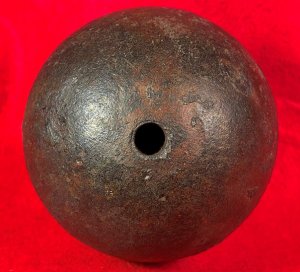 Federal 12-Pounder Case-Shot with Bormann Time Fuze with Star & Asterisk