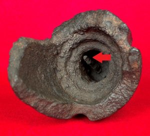 3-Inch Hotchkiss Shell - Partial Nose Section