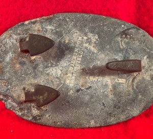 US Waist Belt Buckle - Marked W. H. Wilkinson / Springfield / T. J. Shepard