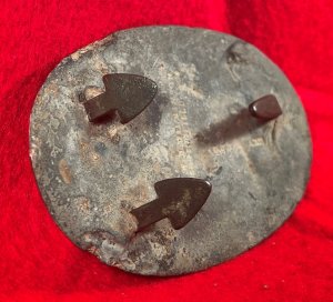 US Waist Belt Buckle - Marked W. H. Wilkinson / Springfield / T. J. Shepard